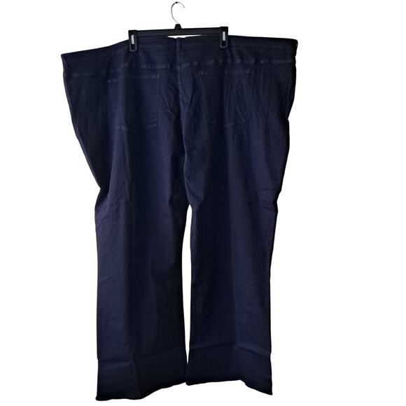 NWT Universal Standard Flare Sava High Rise 34" Jeans Dark Indigo Womens Size 40 - Picture 2 of 16